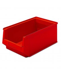 Kunststoff-Sichtlagerkasten, Typ SLK rot