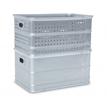 caisse en alliage léger , type 205/40 - non perforé