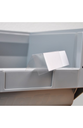 100 étiquettes et cellophanes pour caisses SLK, type 106 x 37 mm