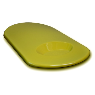 coperchio in plastica, tipo KSD giallo