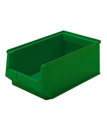contenitore di plastica aperto, tipo SLK verde