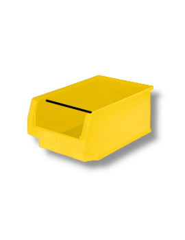 contenitore di plastica aperto, tipo SLKT giallo (con asta di supporto) 