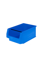 contenitore di plastica aperto, tipo SLKT blu (con asta di supporto) 